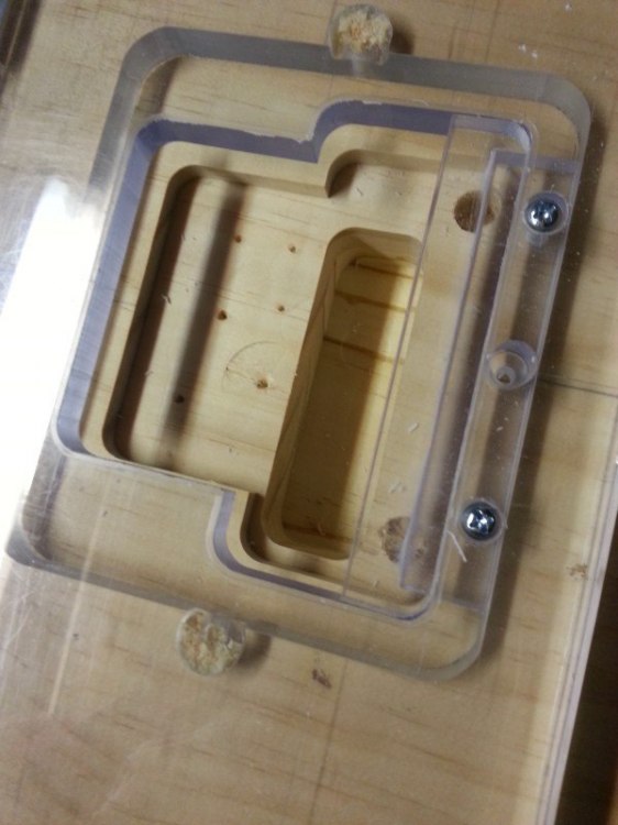 Recessed Floyd Rose Routing System Instrument Building