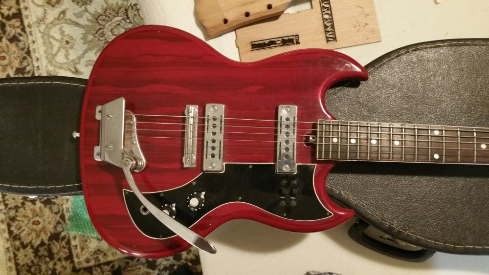 mozz SGタイプギター ジャパンビンテージ