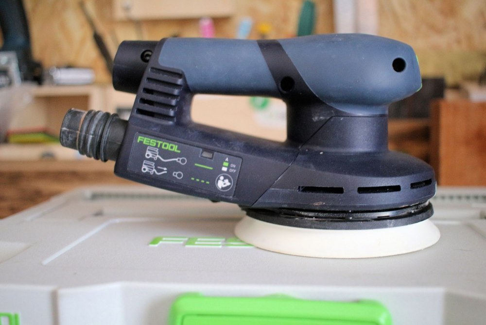 Festool ETS EC 125/3 EQPlus Random Orbit Sander Tools and